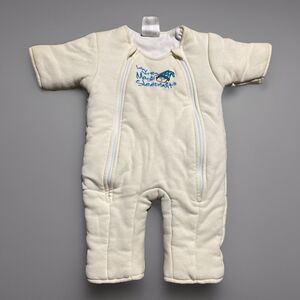 Baby Merlin's Magic Sleepsuit Yellow Small 3-6 Months Fleece